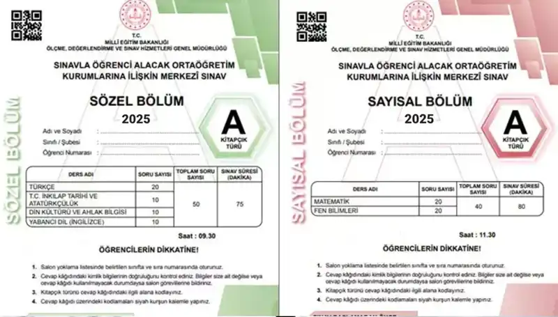 2025 LGS Soru ve Cevap Anahtarı Yayın Tarihi Açıklandı!