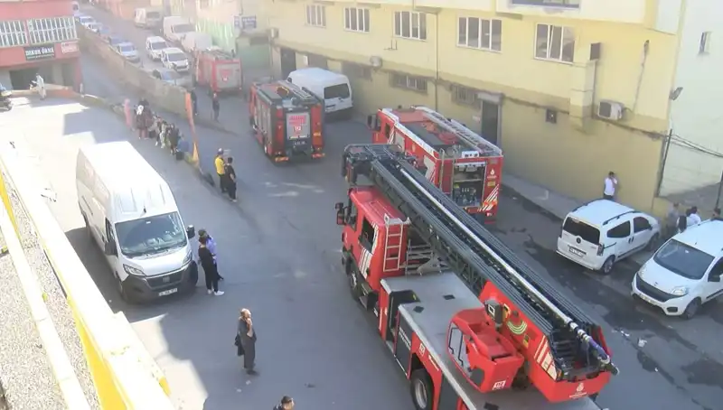 İstanbul'un Kalbinde Tekstil Atölyesinde Korkutan Yangın: Olayın Ayrıntıları