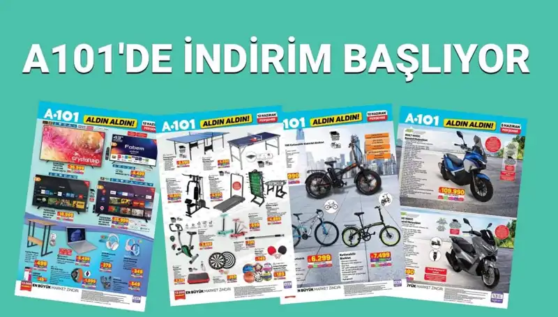A101'de 12 Haziran 2025 Aktüel Kataloğu: Teknoloji ve Spor Ekipmanları Cazip Fiyatlarla