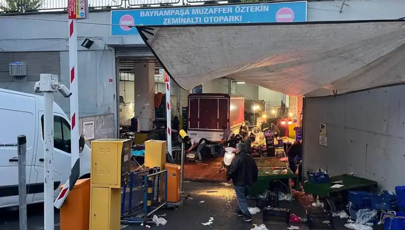 Pazar Yeri Kargaşası: Biber Gazıyla Hava Duman Oldu!