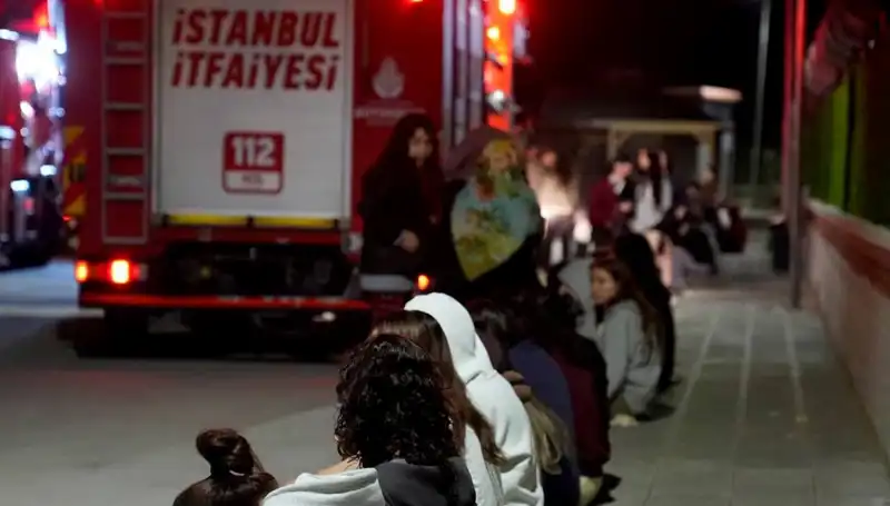 2500 Kişilik Kız Öğrenci Yurdunda Yangın: Birçok Hayat Tehlikede!