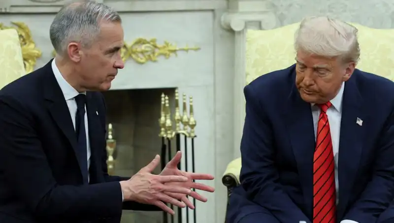 Trump'ın Beyaz Saray'daki İkinci Tartışmasında Hedef: Kanada