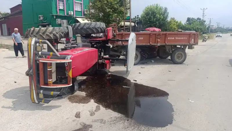 Traktör ve Otomobil Çarpıştı: İki Kişi Yaralandı, Kazanın Detayları Ortaya Çıktı